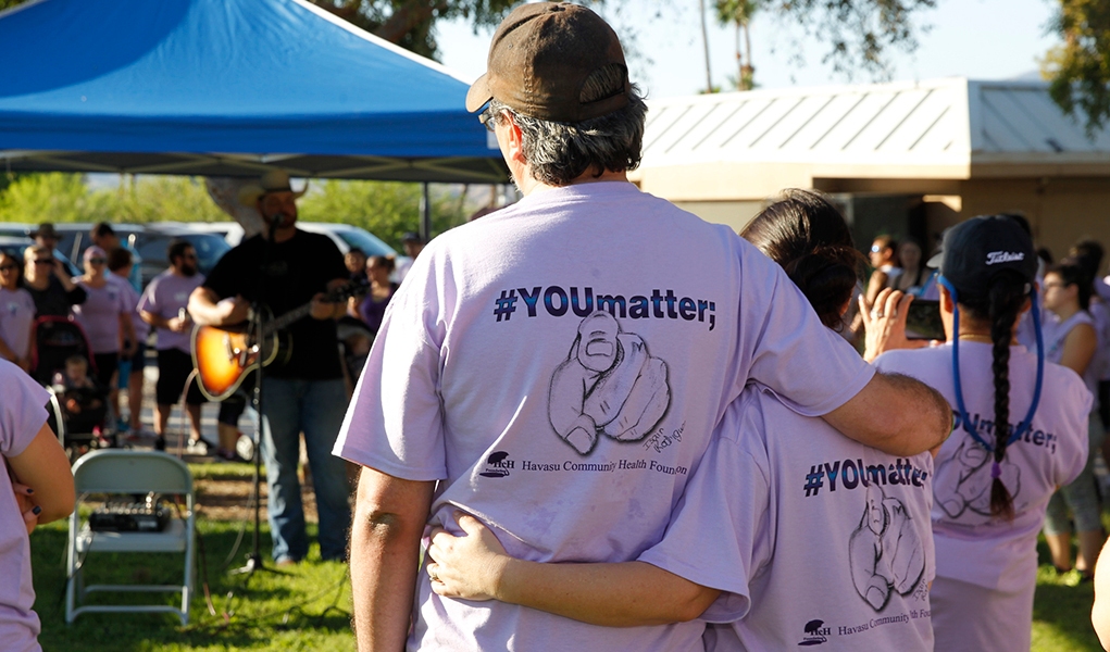 #YOUmatter 3.1 Miles Havasu City Awareness and Prevention Walk Against Suicide